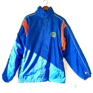 Team Starter Vintage Florida Gators Zip Up Jacket Medium (Mens)